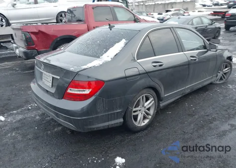 2014 Mercedes-Benz C-Class C 250 Sport from USA, damaged, VIN WDDGF4HB9ER307167